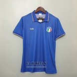 Camiseta Italia Primera Retro 1986