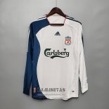 Camiseta Liverpool Tercera Manga Larga Retro 2006-2007