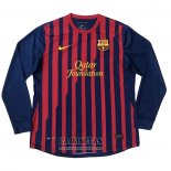 Camiseta Barcelona Primera Manga Larga Retro 2011-2012