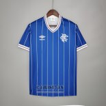 Camiseta Glasgow Rangers Primera Retro 1982-1983