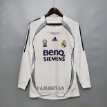 Camiseta Real Madrid Primera Manga Larga Retro 2006-2007