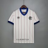 Camiseta Glasgow Rangers Segunda Retro 1982-1983