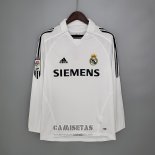 Camiseta Real Madrid Primera Manga Larga Retro 2005-2006