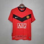 Camiseta Manchester United Primera Retro 2009-2010
