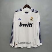 Camiseta Real Madrid Primera Manga Larga Retro 2010-2011