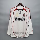 Camiseta AC Milan Segunda Manga Larga Retro 2006-2007