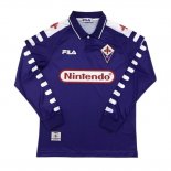 Camiseta Fiorentina Primera Manga Larga Retro 1998-1999