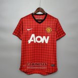 Camiseta Manchester United Primera Retro 2012-2013