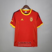 Camiseta Espana Primera Retro 2002