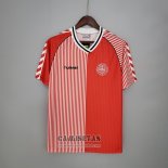Camiseta Dinamarca Primera Retro 1986