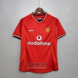 Camiseta Manchester United Primera Retro 2000-2001
