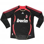 Camiseta AC Milan Tercera Manga Larga Retro 2006-2007