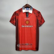 Camiseta Manchester United Primera Retro 1996